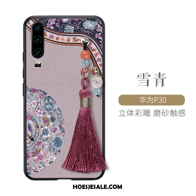 Huawei P30 Hoesje Mobiele Telefoon Chinese Stijl Scheppend Dun Anti-fall Kopen