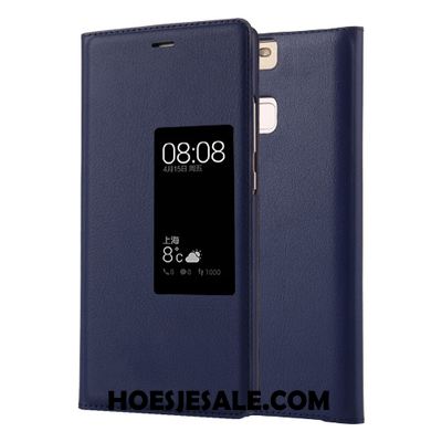 Huawei P9 Hoesje Folio Bescherming Hoge Mobiele Telefoon Leren Etui Goedkoop