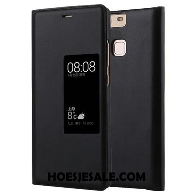 Huawei P9 Hoesje Folio Bescherming Hoge Mobiele Telefoon Leren Etui Goedkoop