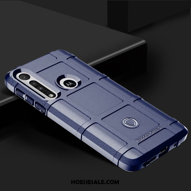 Motorola One Macro Hoesje Mobiele Telefoon Bescherming Dikke