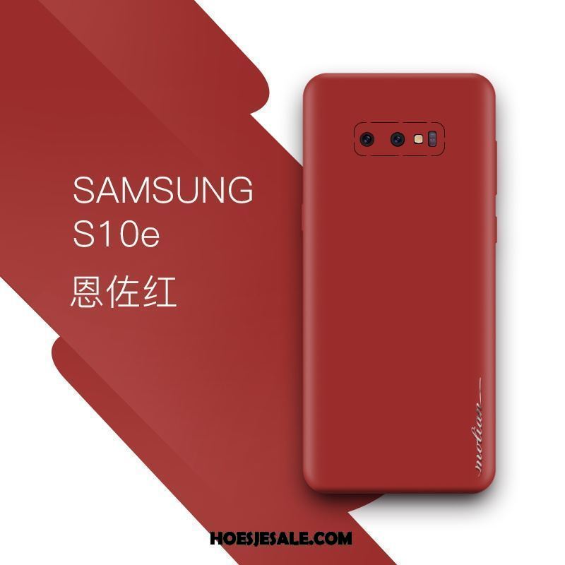 Samsung Galaxy S10e Hoesje Mobiele Telefoon Dun Ster Bescherming All Inclusive Goedkoop