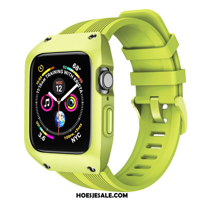 Apple Watch Series 4 Hoesje Hoes Anti-fall Groen Bescherming Scheppend Goedkoop