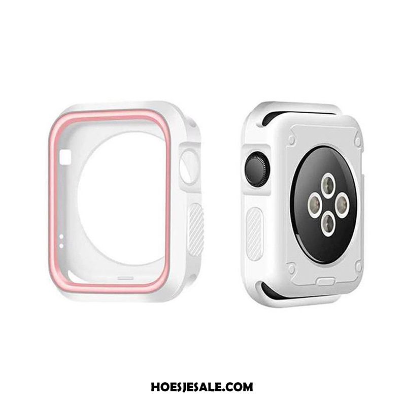 Apple Watch Series 5 Hoesje Anti-fall Bescherming Zacht Siliconen Accessoires Online
