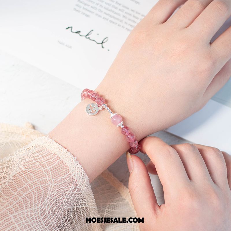 Armbanden Dames Zuiver Vrouwen Verjaardagscadeau Student Roze Sale