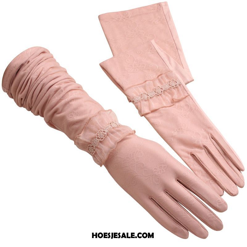 Handschoenen Dames Vrouwen Roze Antislip Touchscreen Autorijden Kopen