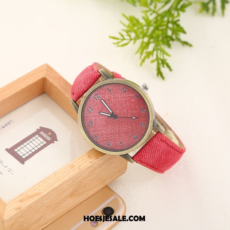Horloges Dames Horloge Vrouwen Vintage Casual Trend Winkel