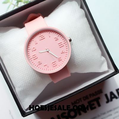 Horloges Dames Roze Schattig Vrouwen Zacht Vers Aanbiedingen