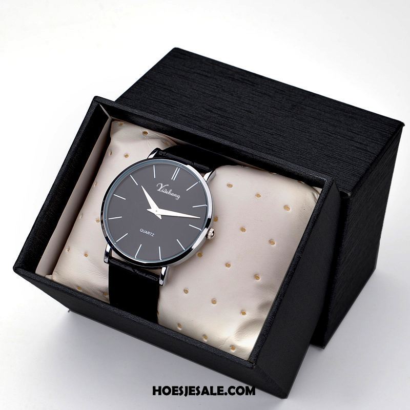 Horloges Heren Trend Horloge Dun Eenvoudig Mannen Online