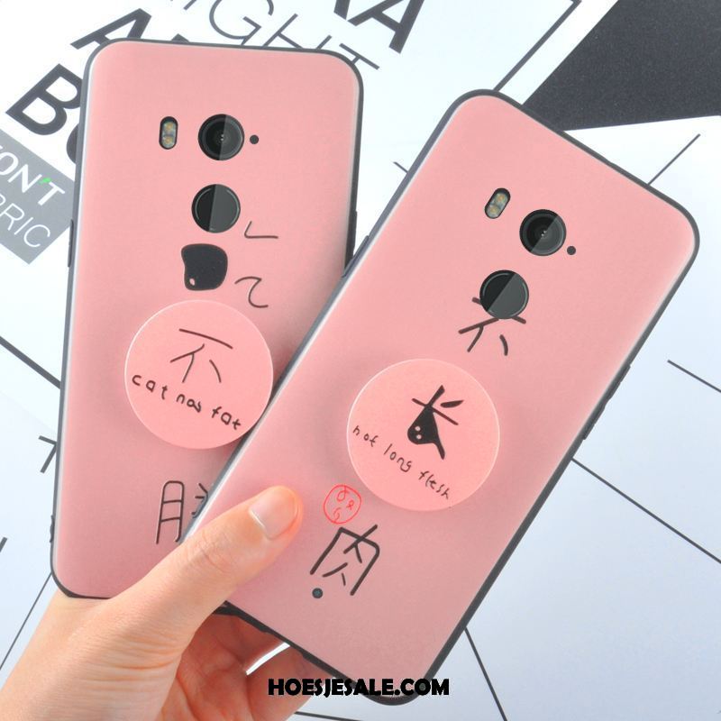 Htc U11+ Hoesje Mobiele Telefoon Persoonlijk Anti-fall Roze All Inclusive Kopen
