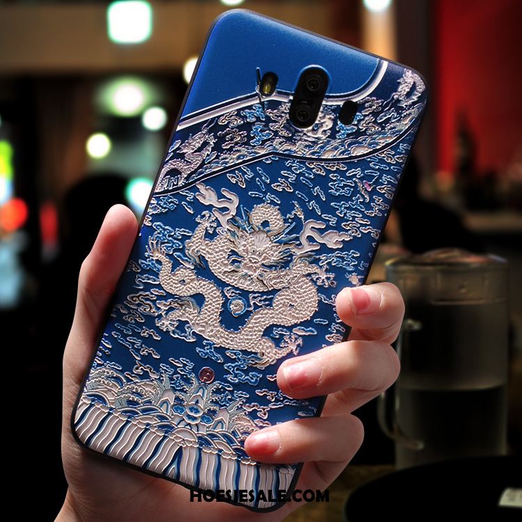 Huawei Mate 10 Hoesje Blauw Lovers Hoes Mobiele Telefoon Trend Online