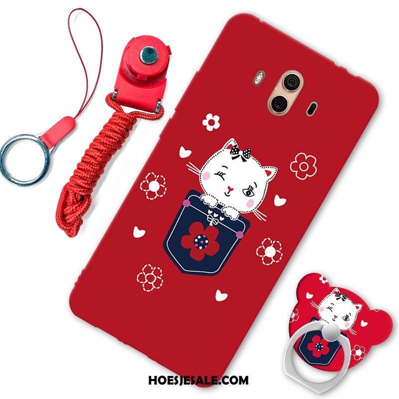 Huawei Mate 10 Hoesje Scheppend Rood Mobiele Telefoon Persoonlijk Trendy Merk Winkel