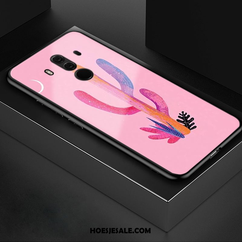 Huawei Mate 10 Pro Hoesje Mobiele Telefoon Glas Hoes Bescherming Roze Kopen