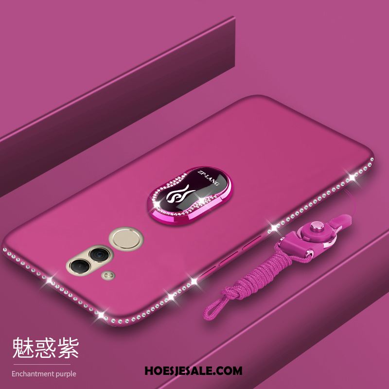 Huawei Mate 20 Lite Hoesje Hanger Reliëf Purper Mobiele Telefoon Anti-fall Sale