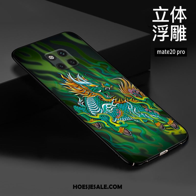 Huawei Mate 20 Pro Hoesje Hard Groen Mobiele Telefoon Hoes Anti-fall Korting