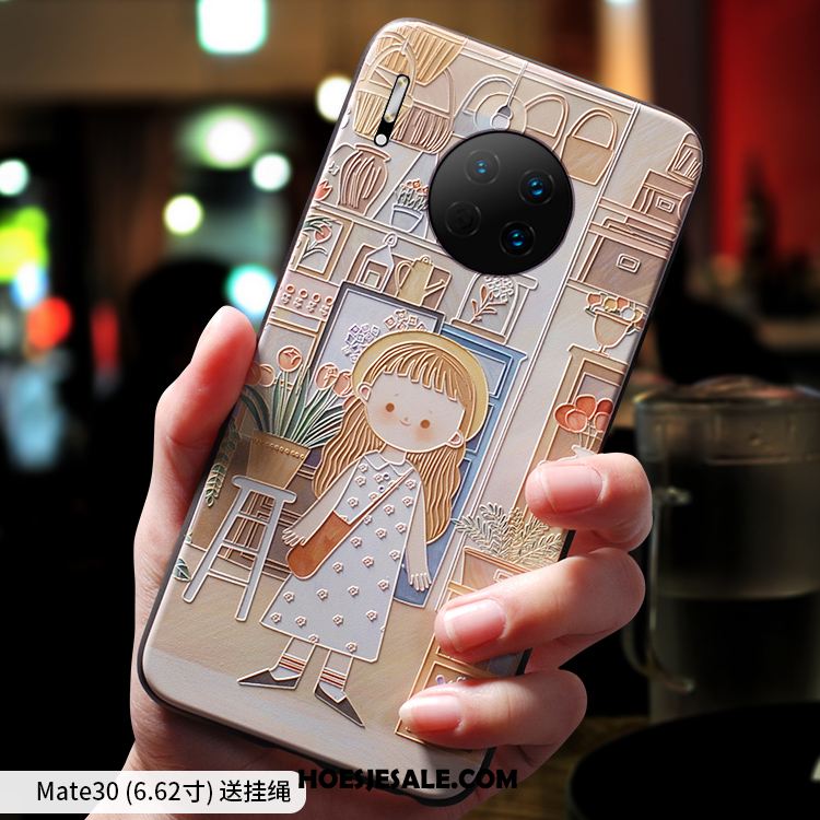Huawei Mate 30 Hoesje Anti-fall Trendy Merk Mooie Mobiele Telefoon Zacht Online