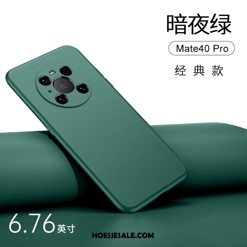 Huawei Mate 40 Pro Hoesje Auto Siliconen Schrobben Ring Bescherming Kopen