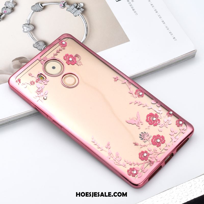 Huawei Mate 8 Hoesje Mobiele Telefoon Bescherming Hoes Rose Goud Plating Sale
