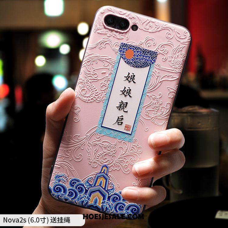 Huawei Nova 2s Hoesje Lovers Mobiele Telefoon Roze Anti-fall All Inclusive Aanbiedingen