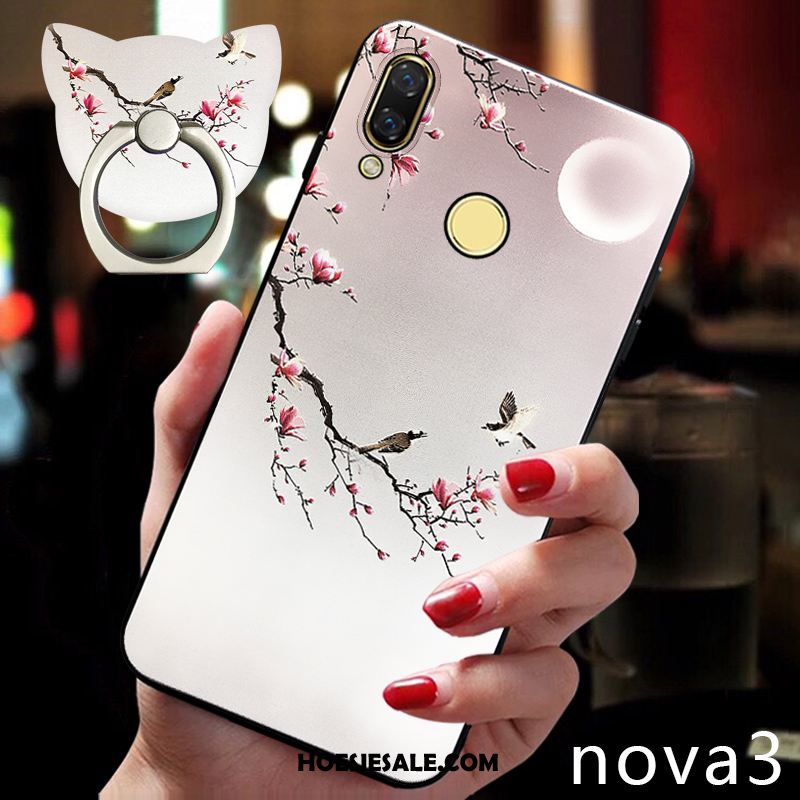 Huawei Nova 3 Hoesje All Inclusive Persoonlijk Roze Bescherming Zacht Korting