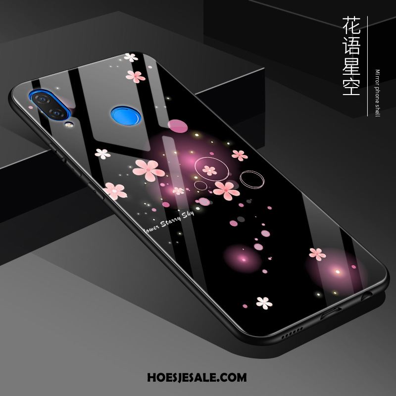 Huawei Nova 3e Hoesje All Inclusive Spiegel Zwart Glas Mobiele Telefoon Kopen