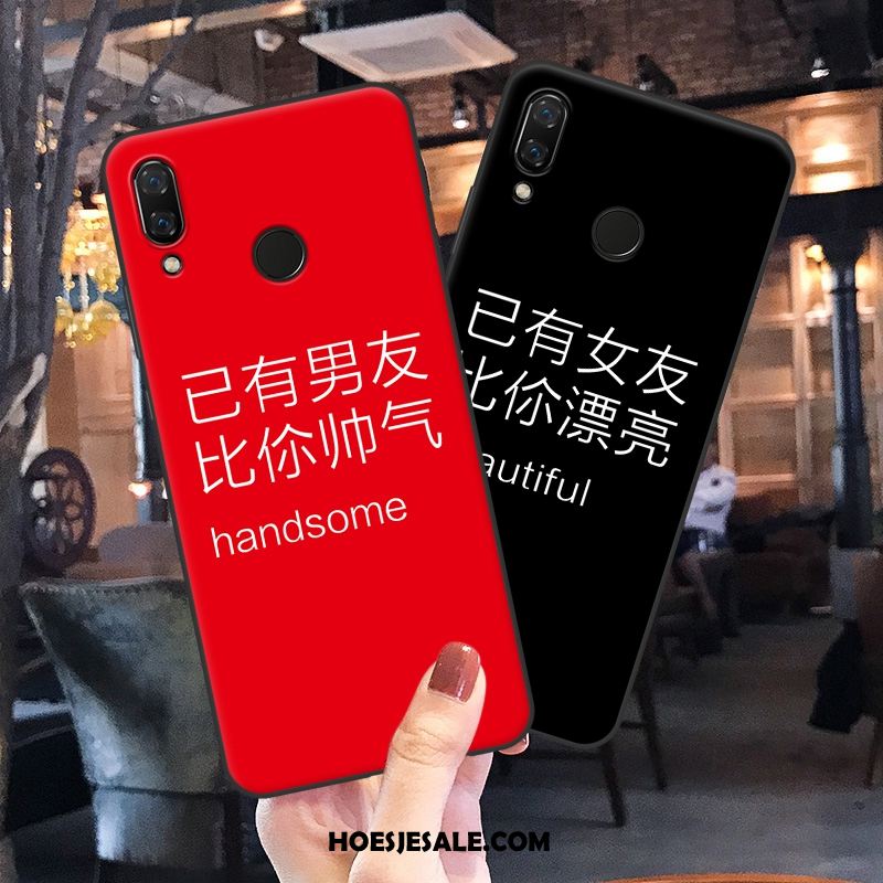 Huawei Nova 3e Hoesje Hoes Lovers Bescherming Net Red Persoonlijk Korting
