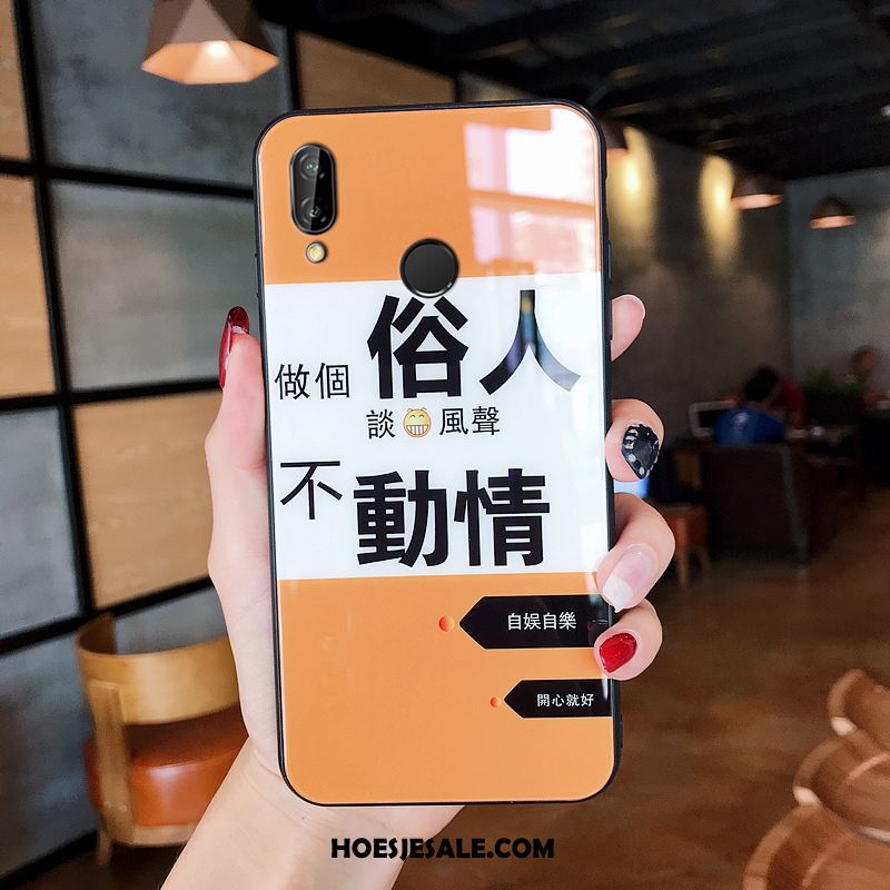 Huawei Nova 3e Hoesje Nieuw Geel Mobiele Telefoon Anti-fall Bescherming Goedkoop