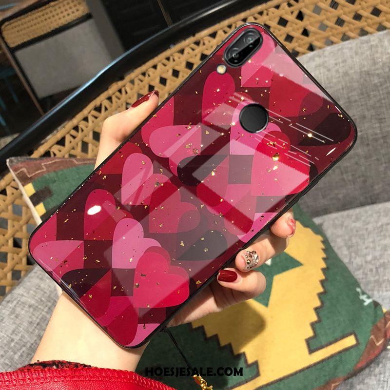 Huawei P Smart 2019 Hoesje Persoonlijk Rood Mobiele Telefoon Trend All Inclusive Goedkoop