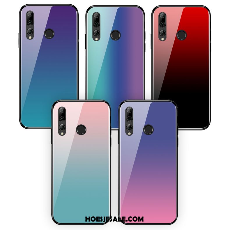 Huawei P Smart+ 2019 Hoesje Wind Eenvoudige Licht Mobiele Telefoon Kleur Winkel