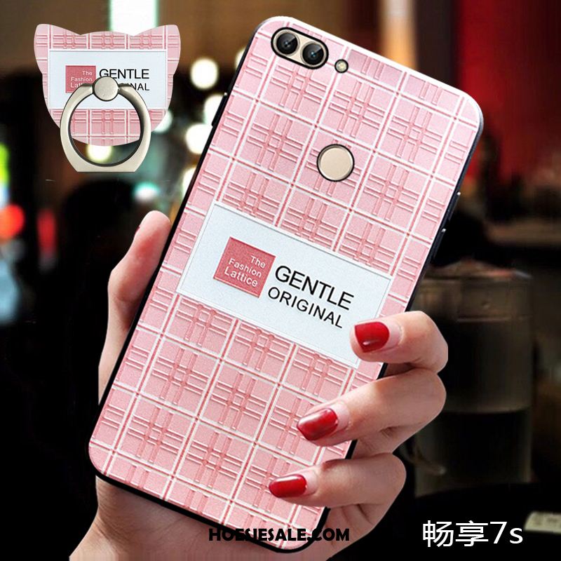 Huawei P Smart Hoesje Lichte En Dun Siliconen Persoonlijk Roze Mobiele Telefoon Sale