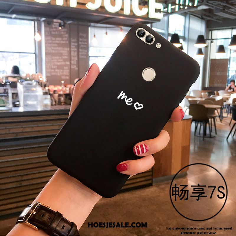 Huawei P Smart Hoesje Wit Lovers Scheppend Siliconen Mobiele Telefoon Korting