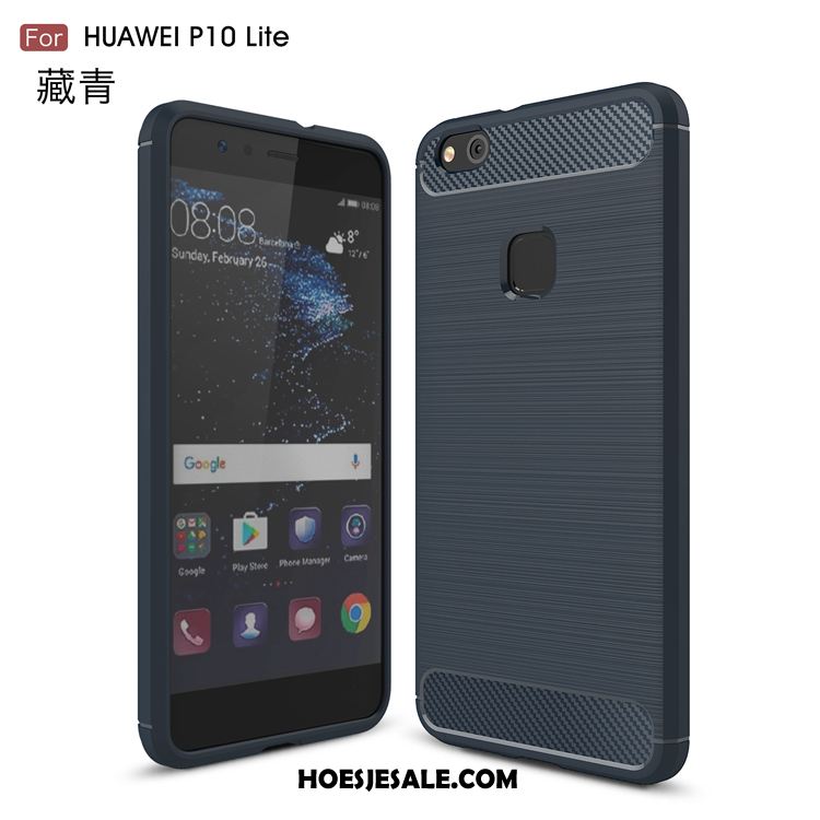 Huawei P10 Lite Hoesje Zacht Anti-fall Ring Klittenband Bescherming Online