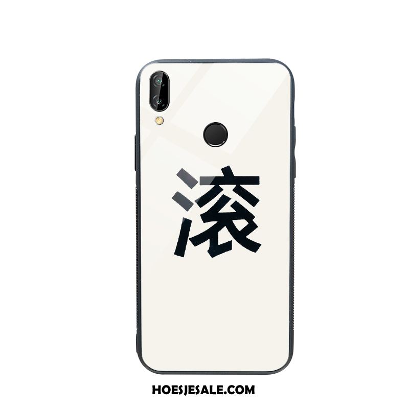 Huawei P20 Lite Hoesje Anti-fall Wit Bescherming Hoes Mobiele Telefoon Sale