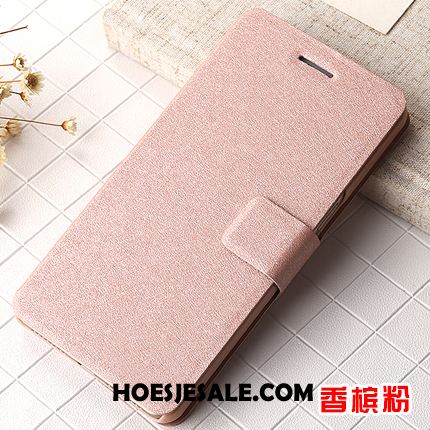Huawei P20 Lite Hoesje Bescherming Leren Etui Mobiele Telefoon Hoes Roze Kopen