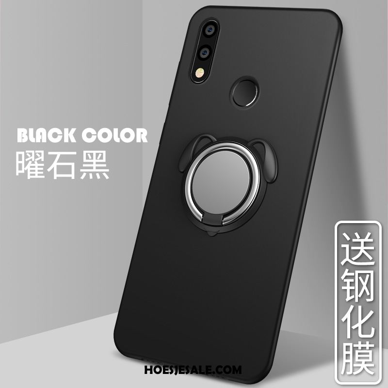 Huawei P20 Lite Hoesje Bescherming Siliconen Mobiele Telefoon Ondersteuning Anti-fall Winkel