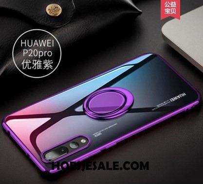 Huawei P20 Pro Hoesje Bescherming Ring Purper Trend Siliconen Sale