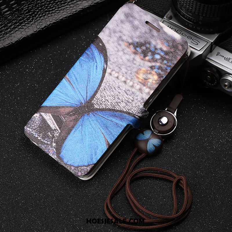 Huawei P20 Pro Hoesje Clamshell Spotprent Bescherming Mobiele Telefoon Blauw Sale