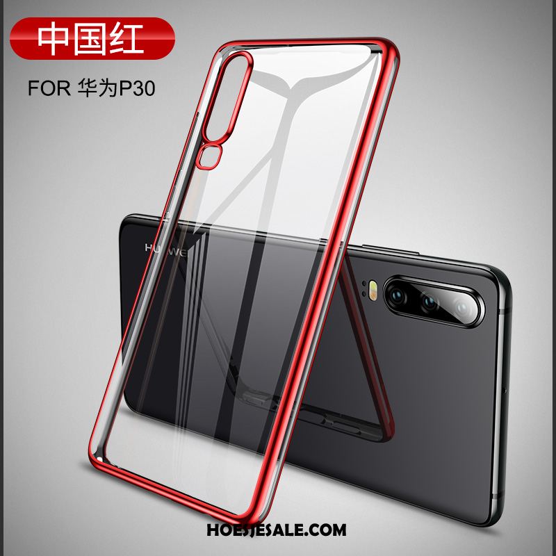 Huawei P30 Hoesje High End Zacht Elegante Bedrijf Doorzichtig Sale