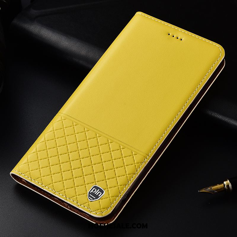 Huawei P30 Lite Hoesje Folio Mobiele Telefoon Leren Etui Anti-fall Echt Leer Korting