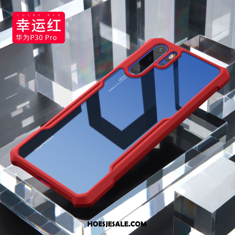 Huawei P30 Pro Hoesje Mobiele Telefoon Hoes Gasbag All Inclusive Rood Kopen