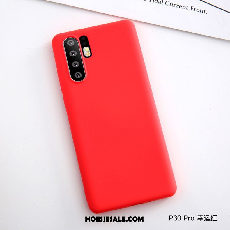 Huawei P30 Pro Hoesje Zacht Bescherming Siliconen Mobiele Telefoon Leren Etui Goedkoop