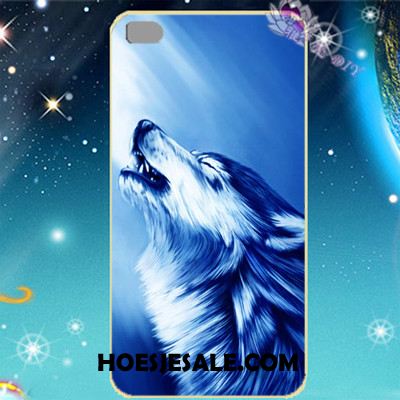 Huawei P8 Hoesje Bedrijf Pas Blauw Hoes Bescherming Korting