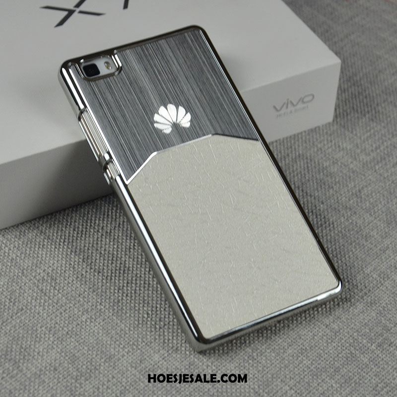 Huawei P8 Hoesje Skärmskydd Mobiele Telefoon Dun Tempereren Wit Online