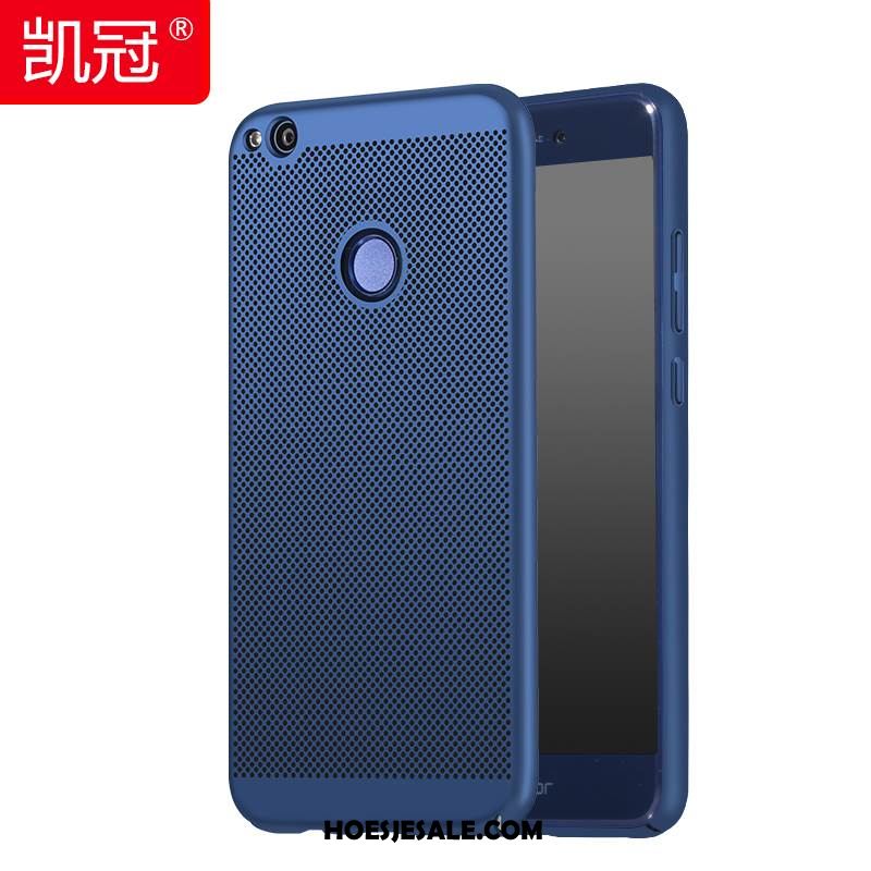 Huawei P8 Lite 2017 Hoesje Schrobben Mobiele Telefoon Bescherming Hoes Blauw Goedkoop