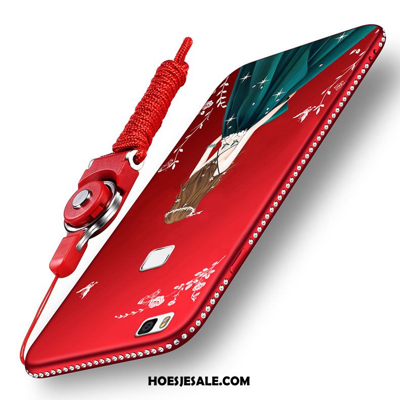 Huawei P9 Lite Hoesje Jeugd Anti-fall Rood Hoes Mobiele Telefoon Kopen