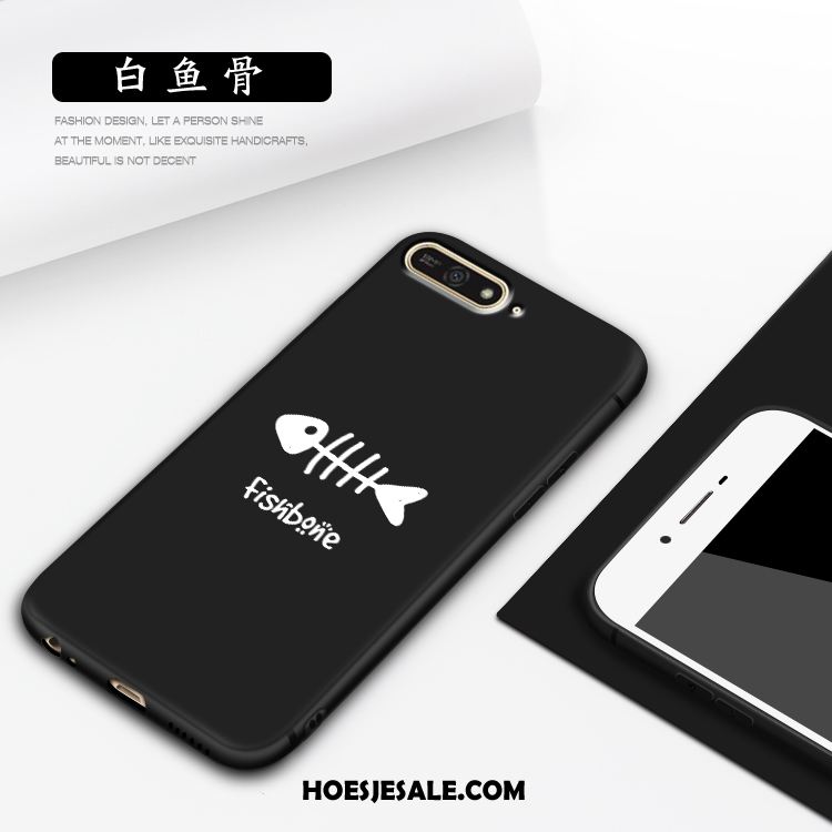 Huawei Y6 2018 Hoesje Hoes Zwart Mobiele Telefoon Bescherming Kopen