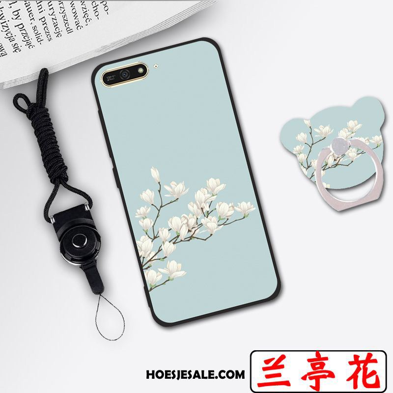 Huawei Y6 2018 Hoesje Mobiele Telefoon Bescherming Hanger Licht Groen Goedkoop