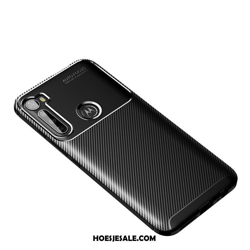 Moto G8 Power Hoesje Mobiele Telefoon Anti-fall Hoes Fiber Patroon Sale