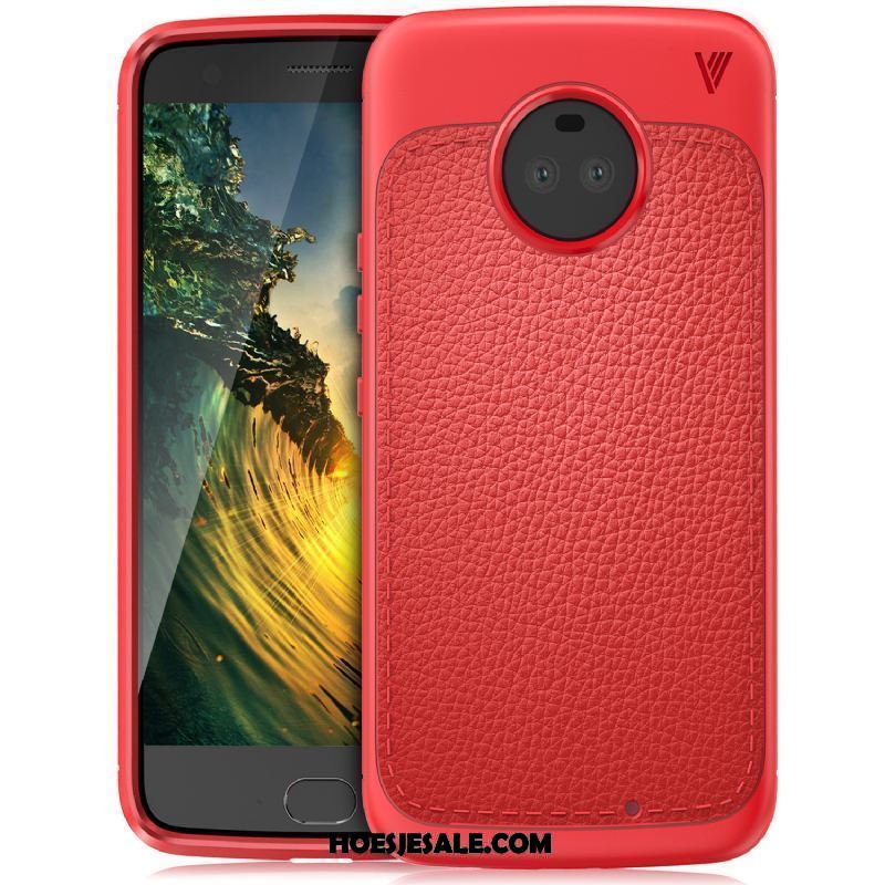 Moto X4 Hoesje Rood Siliconen Hoes Mobiele Telefoon Bescherming Online