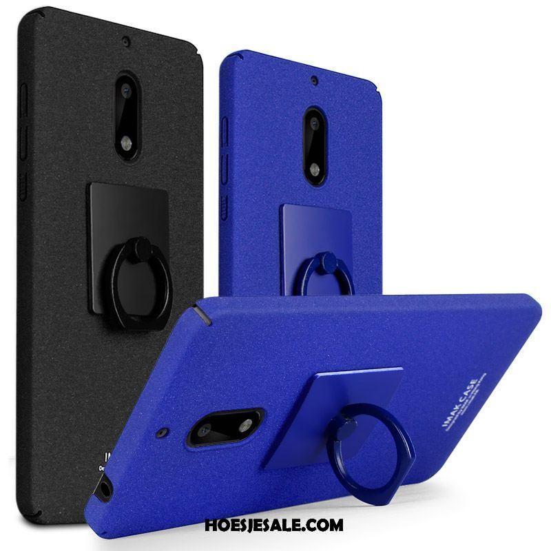 Nokia 6 Hoesje Hoes Blauw Mobiele Telefoon Bescherming Ring Sale