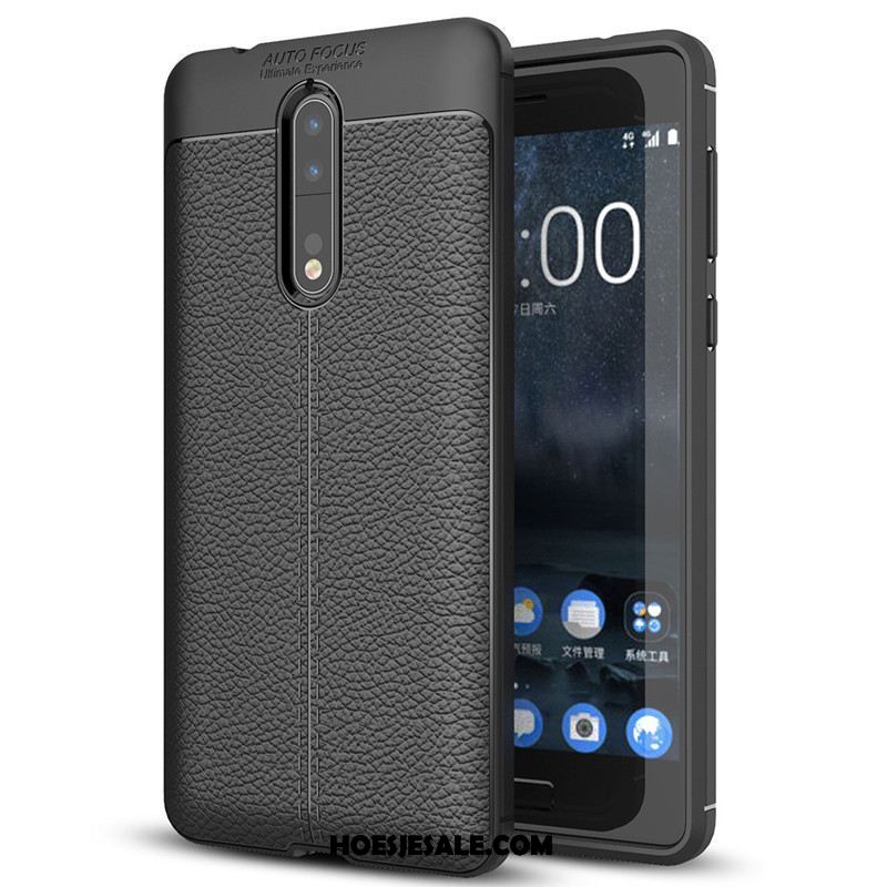 Nokia 8 Hoesje Bescherming Zwart Mobiele Telefoon Soort Aziatische Vrucht Zacht Sale